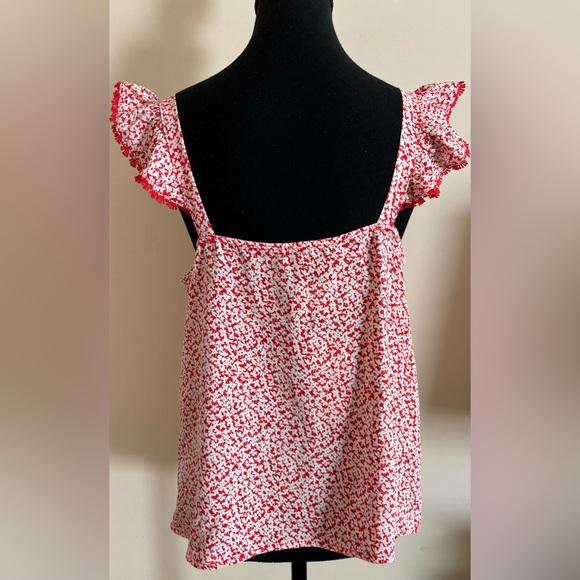 NWT Axara Women’s floral tank top. Size Large - Picture 4 of 5